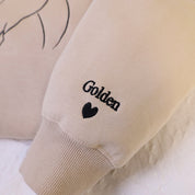 Plus Velvet Style-Personalized Custom Embroidered Hoodie Custom Photo Furry Friend