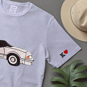 Custom Embroidered T-shirt, Embroidered Car Hoodie, Car Sweatshirt, Surprise Gift, Embroidered from Photo, Car Enthusiast Gift,Custom Clothes