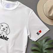 Custom Embroidered Dog T-shirt, Personalised one-line Pet Sweatshirt,Dog Mom Sweater,Unisex Embroidered Hoodie,Custom Gifts For Dog Lovers