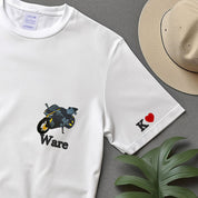 Embroidered Car T-shirt,  Car, Vehicle, Motorbike, Custom, Personalised, For Him, For Her, Anniversary, Couples, Valentines Day, Gift