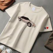 Custom Embroidered T-shirt, Embroidered Car Hoodie, Car Sweatshirt, Surprise Gift, Embroidered from Photo, Car Enthusiast Gift,Custom Clothes