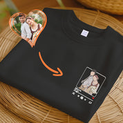 Custom Embroidered Portrait Sweatshirts From Photos, Custom Music Hoodies, Gifts For Dad, Gifts For Him, Personalized T-Shirts