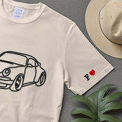 Embroidered Car Sketch Hoodies, Portrait from Photo Car Outline Hoody, Personalised Motorbike Jumper, Car Lover Hoodies, Gift for Car Guys