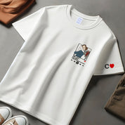 Custom Embroidered T-shirt Custom Music Hoodies, Gifts For Husband, Gifts For Him, Personalized T-Shirts