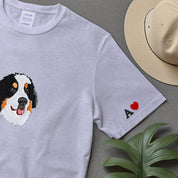 Custom Dog Face Embroidered T-shirt From Your Photo,Cat Sweatshirt,Dog Lovers Sweatshirt,Personalized Gift