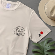 Personalized Embroidered Pet From Your Photo T-Shirt, Custom Dog Sweatshirt, Pet Name Sweatshirt, Dog Gift, Lover Gift, Pet Gift