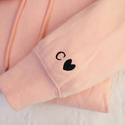 Roman Numerals Anniversary Embroidered Hoodie Embroidered Hoodie Couples Hoodie Gift