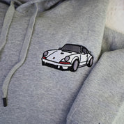 Plus Velvet Style-Custom Car Embroidered Hoodie Personalized Embroidered Car From Photo Hoodie