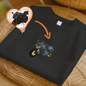 Car Sweatshirt, Surprise Gift, Embroidered from Photo, Car Enthusiast Gift,Custom Clothes