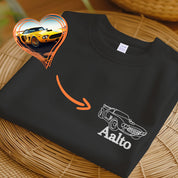 Custom embroidered car Sweatshirt, hoodie, t shirt embroidered Personalized, Dad Gift, Custom sweatshirt, gift for him