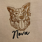 Personalized Pet Embroidered Sweatshirt Custom Hoodie