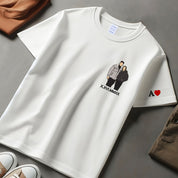 Custom Embroidered Sweatshirt Custom Embroidered Hoodie Custom Photo Portrait Custom Embroidered Shirt Family Faceless Portrait Couple