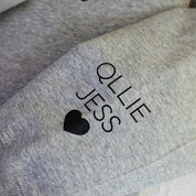 Plus Velvet Style- Best Mama Ever Family Personalized Sweatshirt With Design On Sleeve