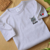 Custom Pet Embroidery T-shirt from Photo, Personalized Cat Embroidered T-shirt, Pet Face Sweatshirt, Crewneck, Tee or Hoodie