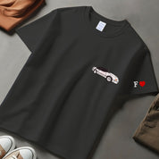 Custom Embroidered T-shirt, Embroidered Car Hoodie, Car Sweatshirt, Surprise Gift, Embroidered from Photo, Car Enthusiast Gift,Custom Clothes