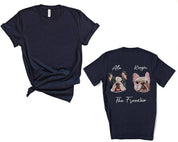 Personalized Embroidered Hoodie Custom Head Cute Gift for Animal Lovers