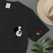 Custom Dog Face Embroidered T-shirt From Your Photo,Cat Sweatshirt,Dog Lovers Sweatshirt,Personalized Gift