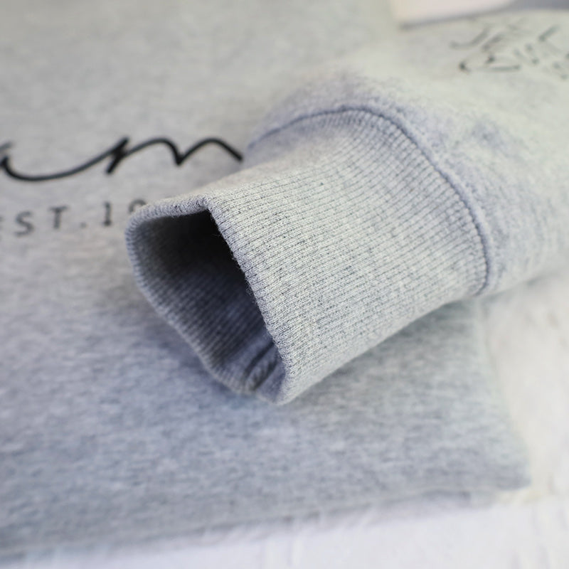 Plus Velvet Style-Personalized Mom Sweatshirt With Kid Names,Custom Mom Sweatshirt