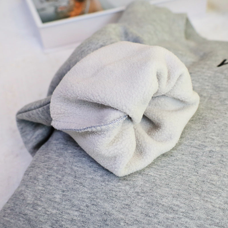 Plus Velvet Style- Best Mama Ever Family Personalized Sweatshirt With Design On Sleeve