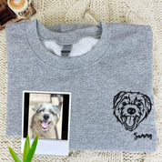 Personalized Pet Embroidered Sweatshirt Custom Hoodie
