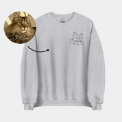 Custom Embroidered Sweatshirt and Hoodie Gifts For Pet