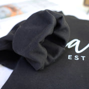 Custom Mama Sweatshirt With Date And Children Name On Sleeve