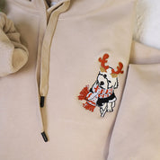 Plus Velvet Style-Custom Pet Face And Pet Name Hoodie Custom Hoodie From Dog Mom Photo