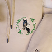 Plus Velvet Style-Gifts For Pet Lover Custom Pet Embroidered Hoodie Personalized With Your Pet’s Photo