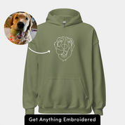 Gifts For Pet Custom Embroidered Sweatshirt Embroidered Hoodie