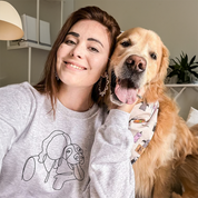 Custom Embroidered Sweatshirt and Hoodie Gifts For Pet